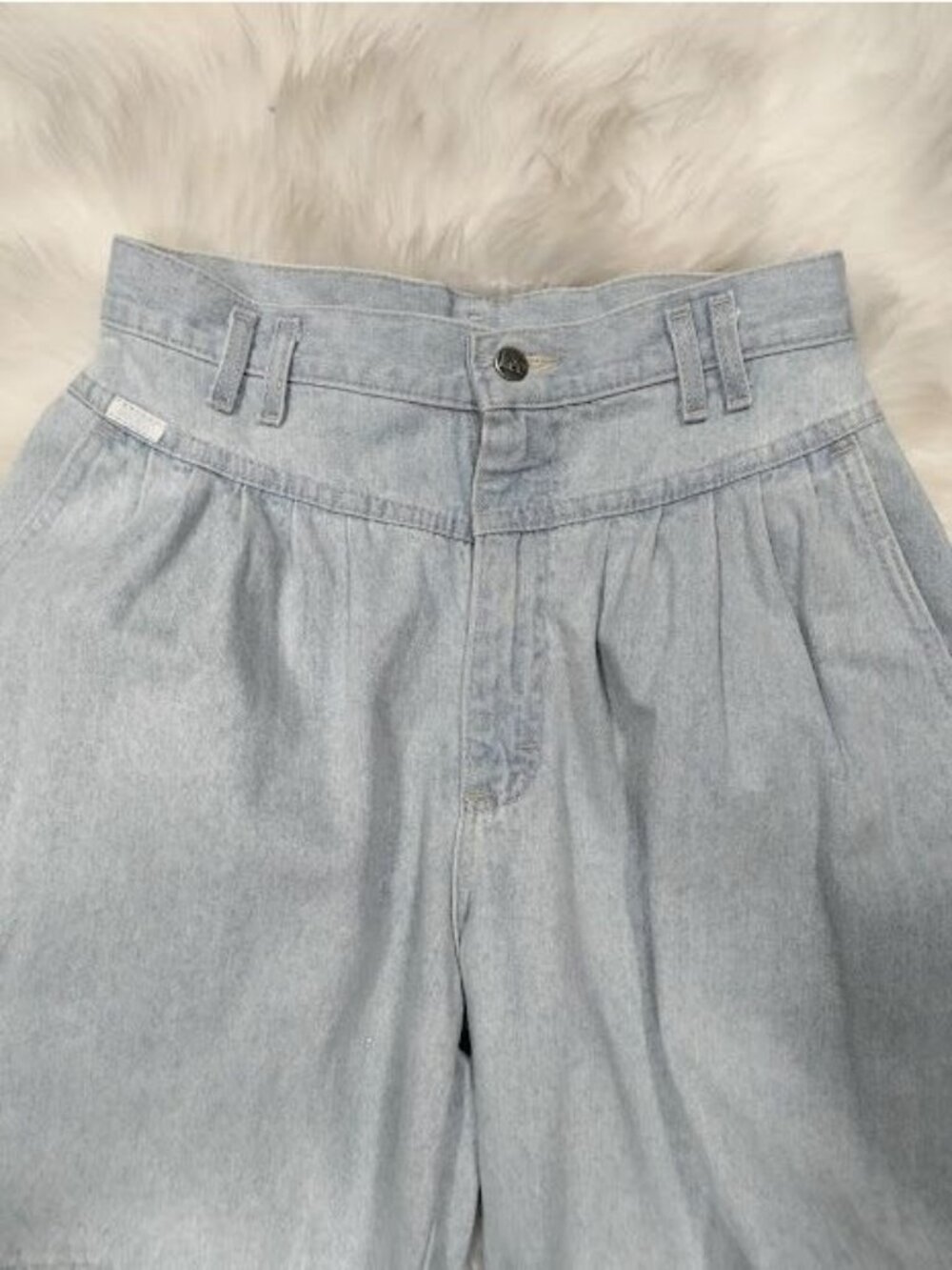 Vintage LEE Rider's Acid Light Wash High Rise 1990's - Picture 3 of 11